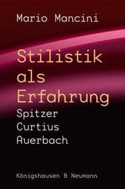 Cover von Stilistik als Erfahrung