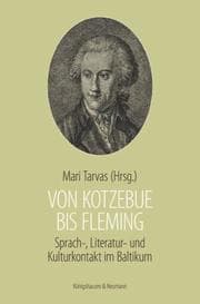 Cover von Von Kotzebue bis Fleming