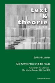 Cover von Die Antworten und die Frage