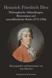 Cover von Philosophische Abhandlungen, Rezensionen und unveröffentlichte Briefe (1773-1784)