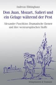 Cover von Don Juan, Mozart, Salieri und ein Gelage während der Pest