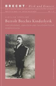 Cover von Bertolt Brechts Kinderlyrik