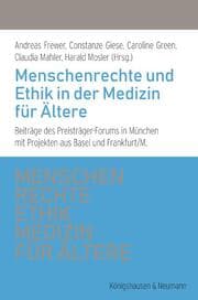 Cover von Menschenrechte und Ethik in der Medizin für Ältere