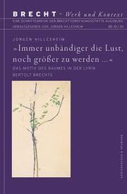 Cover von 'Immer unbändiger die Lust, noch größer zu werden ...'