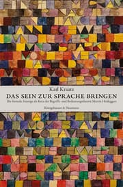 Cover von Das Sein zur Sprache bringen