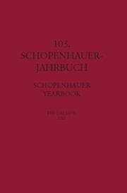 Cover von 103. Schopenhauer Jahrbuch