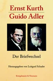 Cover von Ernst Kurth - Guido Adler