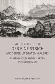 Cover von Der eine Strich - Moderne Literatenmalerei
