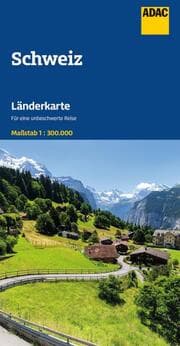 Cover von ADAC Länderkarte Schweiz 1:300.000