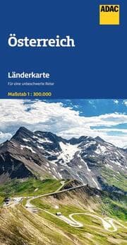 Cover von ADAC Länderkarte Österreich 1:300.000