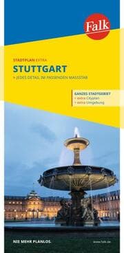Cover von Falk Stadtplan Extra Stuttgart 1:20.000