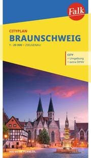 Cover von Falk Cityplan Braunschweig 1:18.500