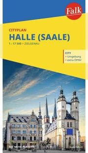 Cover von Falk Cityplan Halle (Saale) 1:17.500