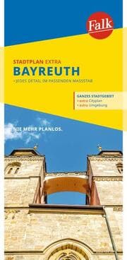 Cover von Falk Stadtplan Extra Bayreuth 1:15.000