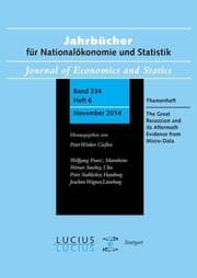 Cover von The Great Recession and its Aftermath: Evidence from Micro-Data