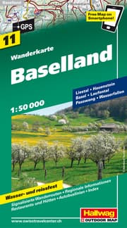 Cover von Baselland Wanderkarte Nr. 11,1:50 000