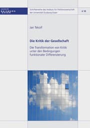 Cover von Die Kritik der Gesellschaft