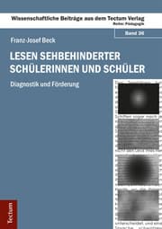 Cover von Lesen sehbehinderter Schülerinnen und Schüler