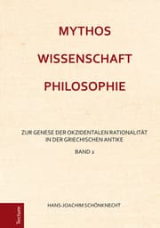 Cover von Mythos - Wissenschaft - Philosophie 2