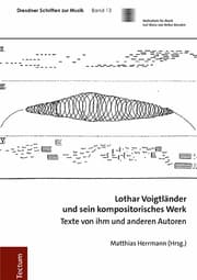 Cover von Lothar Voigtländer und sein kompositorisches Werk