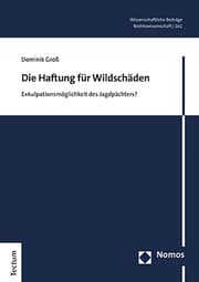 Cover von Die Haftung für Wildschäden