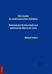Cover von Die Justiz im elektronischen Zeitalter