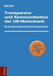 Cover von Transparenz und Kommunikation der US-Notenbank