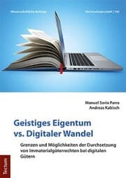 Cover von Geistiges Eigentum vs. Digitaler Wandel