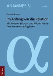 Cover von Im Anfang war die Relation