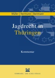 Cover von Jagdrecht in Thüringen