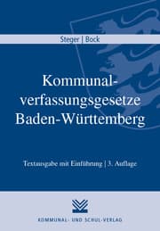 Cover von Kommunalverfassungsgesetze Baden-Württemberg