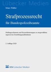 Cover von Strafprozessrecht für Bundespolizeibeamte
