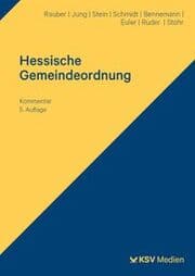 Cover von Hessische Gemeindeordnung (HGO)