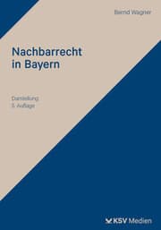 Cover von Nachbarrecht in Bayern