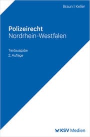 Cover von Polizeirecht Nordrhein-Westfalen