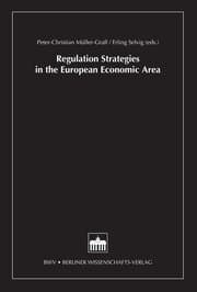 Cover von Regulation Strategies in the European Economic Area