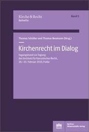 Cover von Kirchenrecht im Dialog