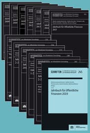 Cover von Jahrbuch für öffentliche Finanzen 2009-2019