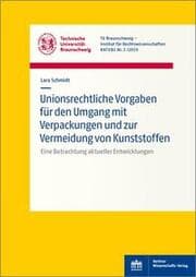 Cover von Unionsrechtliche Vorgaben für den Umgang mit Verpackungen und zur Vermeidung von Kunststoffen