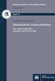 Cover von Missbräuchliche Arbeitsverhältnisse