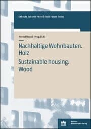 Cover von Nachhaltige Wohnbauten. Holz