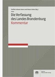 Cover von Die Verfassung des Landes Brandenburg