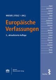 Cover von Europäische Verfassungen