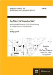 Cover von Bodenreform von oben?