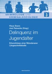 Cover von Delinquenz im Jugendalter