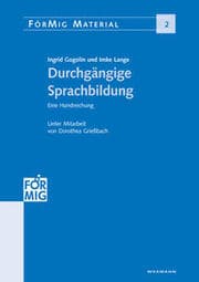 Cover von Durchgängige Sprachbildung