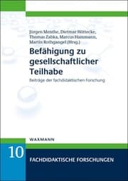 Cover von Befähigung zu gesellschaftlicher Teilhabe