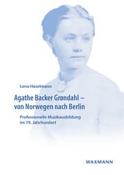 Cover von Agathe Backer Grøndahl - von Norwegen nach Berlin