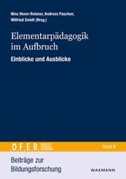 Cover von Elementarpädagogik im Aufbruch