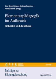Cover von Elementarpädagogik im Aufbruch